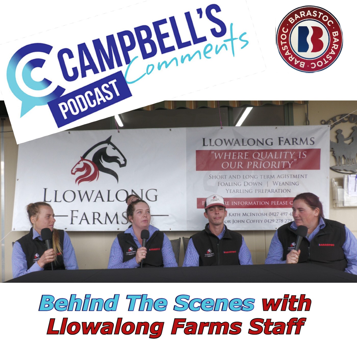 Read more about the article 158: BEHIND THE SCENES with the staff from Llowalong Farms